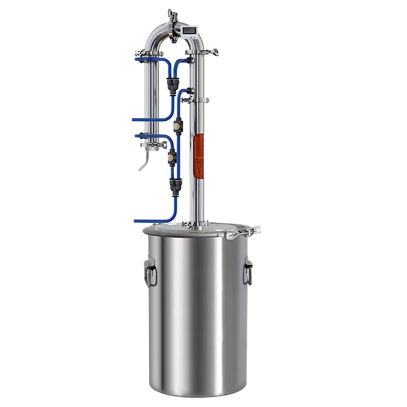 35L New single sales distillation tower self-brewed equipment brandy whiskey vodka red wine beer family brewed tool distiller