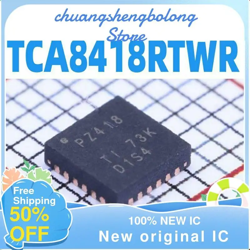 

30PCS TCA8418RTWR TCA8418 PZ418 QFN-24 New original IC Wireless WIFI Chip