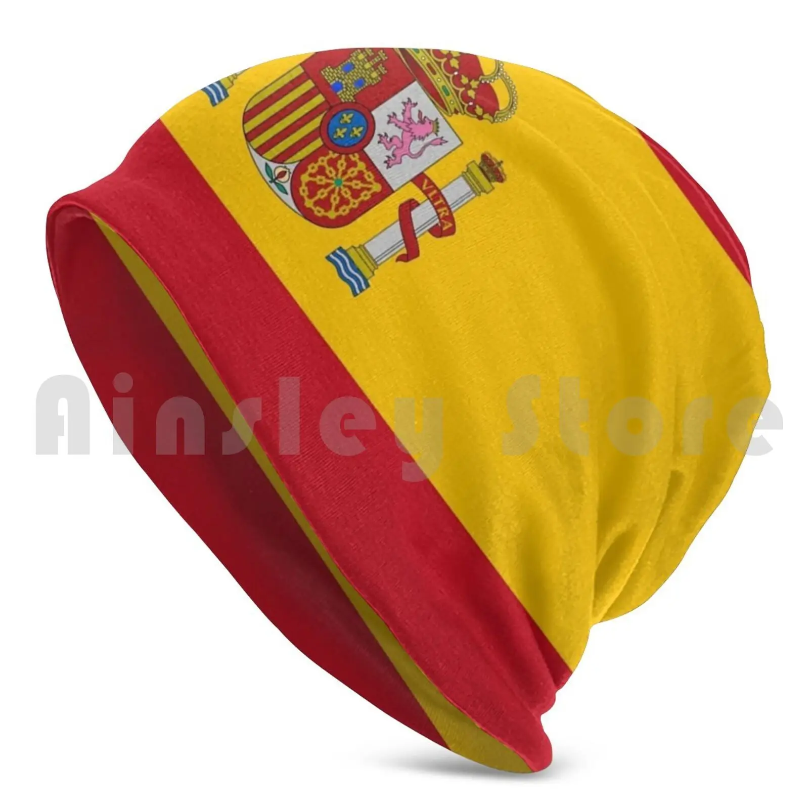 Spain Beanies Pullover Cap Comfortable Spain Flag Spanien Spanisch Spanierin Europa Spanier Viva