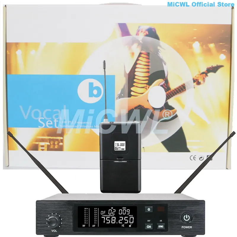 Audio Wireless Instrument Microphone System D100 G4 DTP Music pickup for Guitar Violin saxophone Piano etc.