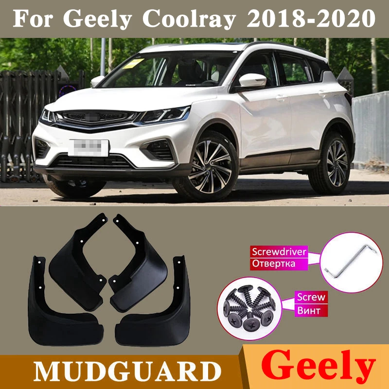 

Автомобильные аксессуары, брызговики для Geely Coolray SX11 2008-2020