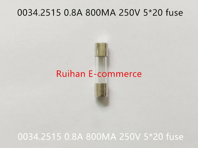 Original new 100% 0034.2515 0.8A 800MA 250V 5*20MM fuse