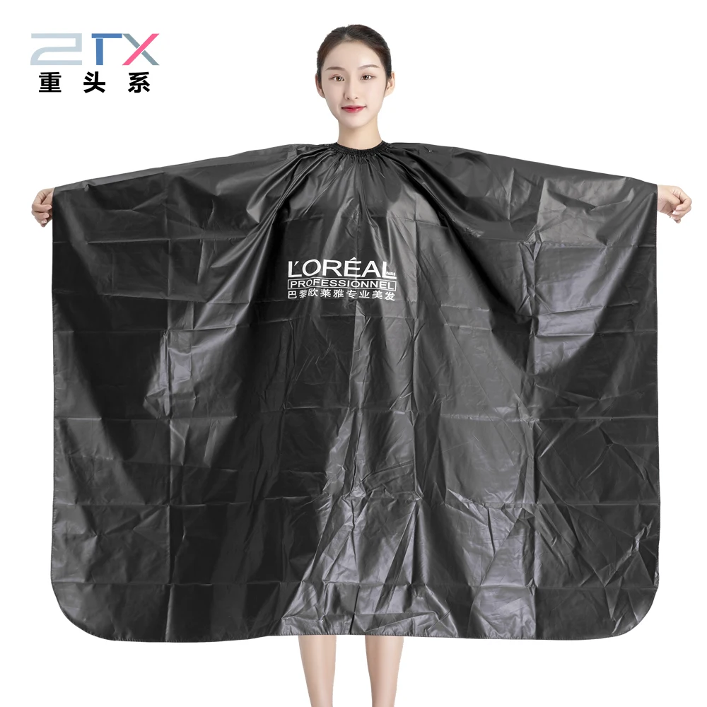 

Perm Dyeing Hair Cape Cutting Hair Cloth Waterproof Cloth Salon Home Barber Gown Cape Hairdresser Haircut Accessories