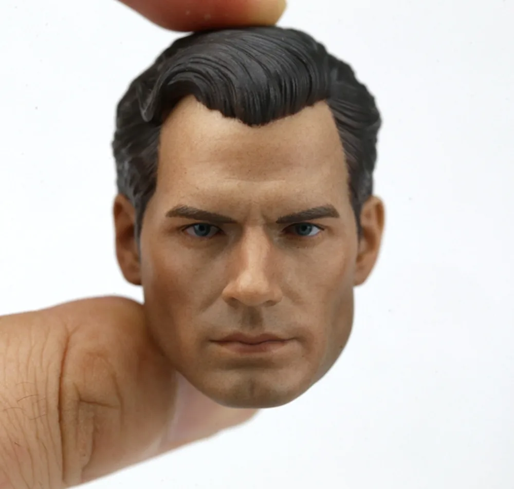 

Spot 1/6 ratio clark kent head Henry Cavill head shape suitable for 12-inch figure SoldierToy Carving Doll Gift Soldier