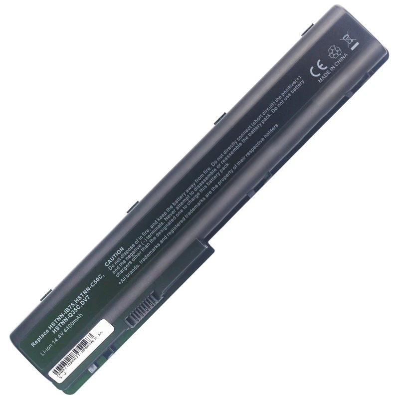 

High-Quality 6600/4400mAh Laptop Battery For HP HDX X18-1000E0 1001TX 1001XX HSTNN-OB75 DB74 DB75 IB75 XB75 IB74 DV6 DV7