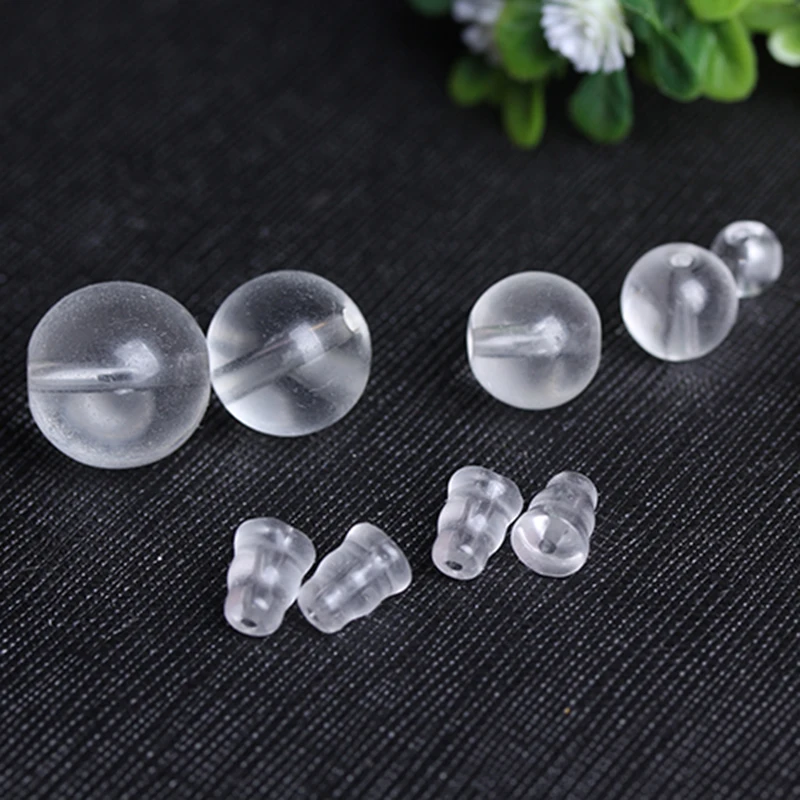 4A Natural White Quartz T-Junction Buddha Head Quartz Crystal Single Bead DIY Jewelry Making