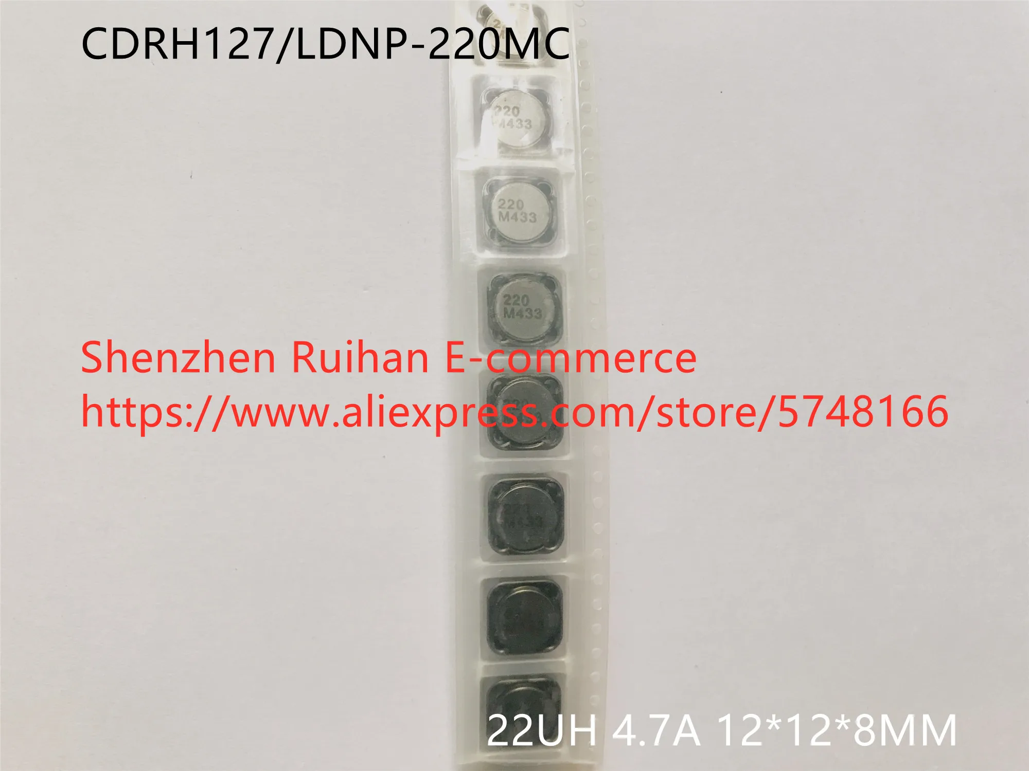 Оригинальный новый 100% CDRH127/LDNP-220MC 22uH 4.7A 12*12*8 мм силовой индуктор