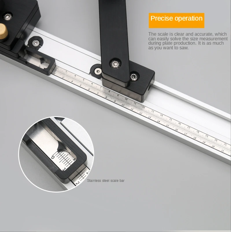 Inglete Track-soportes deslizantes para sierra Circular eléctrica, máquina de grabado para banco de trabajo de carpintería, herramientas de bricolaje, 800/100Mm