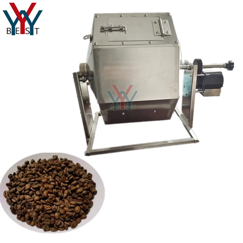 

3KG Electric Coffee Roaster Fuel Gas Direct Fire Nuts Grain Soybean Beans Peanut Sesame Roasting Baking Machine 110V 220V