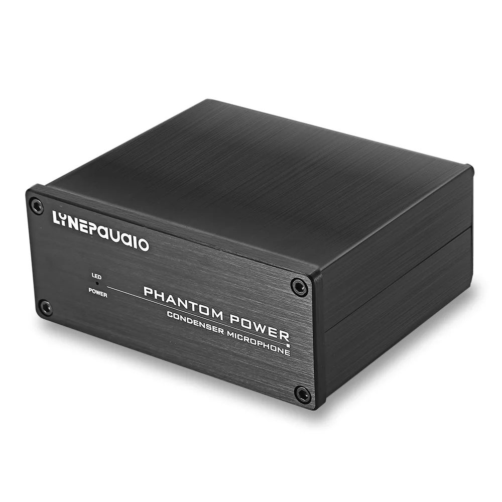 Zasilacz 48V Phamton Pro mikrofon kondensujący zasilanie Phantom 48V