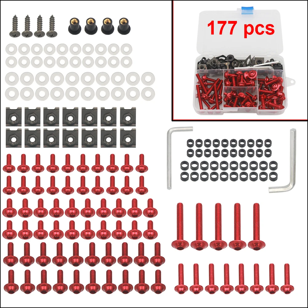 Motorcycle Fairing Bolts Kit Bodywork Screws Nut For Bmw R1300GS R1200gs R1250gs R 1200 1250 1300 Gs Adventure Lc R1200rt R1200r