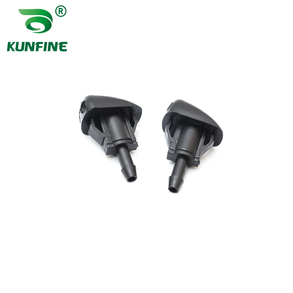 2 stks Auto Voorruit Sproeierkop OEM Nr. 98630-YY000 98630YY000 Voorruit Ruitenwisser Sproeiers Voor Hyundai Accent