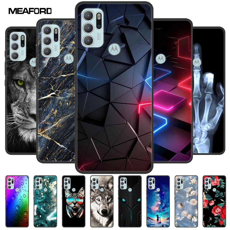 Fundas de teléfono de silicona TPU suave para Moto G60s, G60, G30, G20, G10, Motorola Moto G60, funda trasera