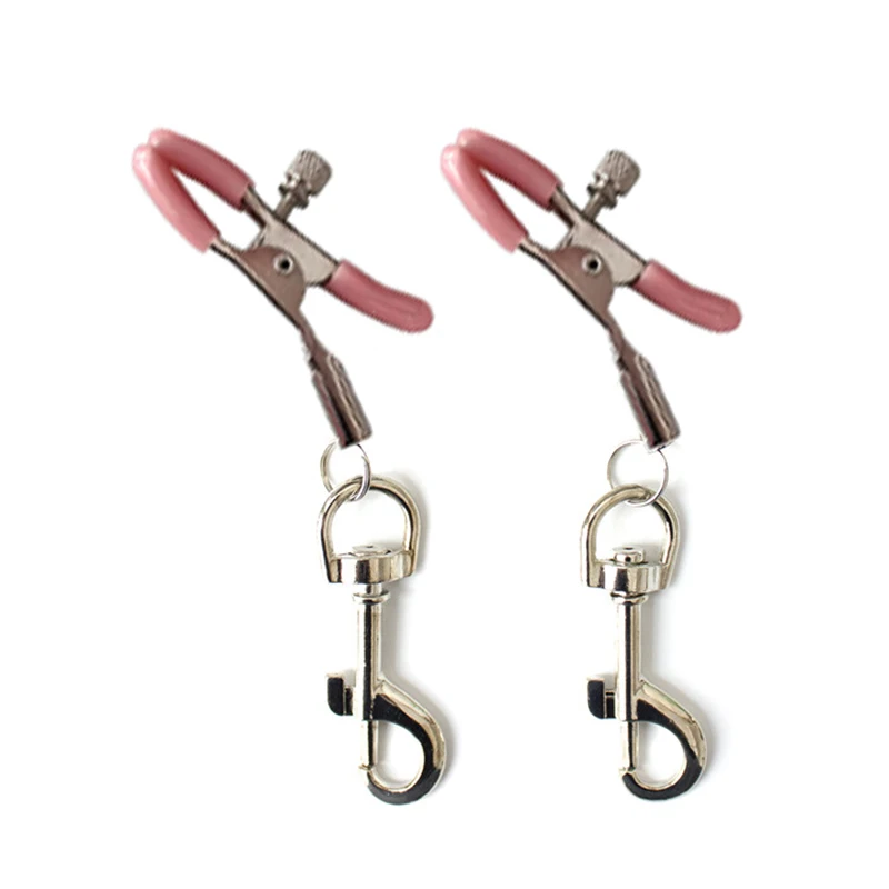 

Nipple Clamps Chain Nipple Clips Metal Bondage Labia Slave BDSM Women Toys Sex Games Sexual Game