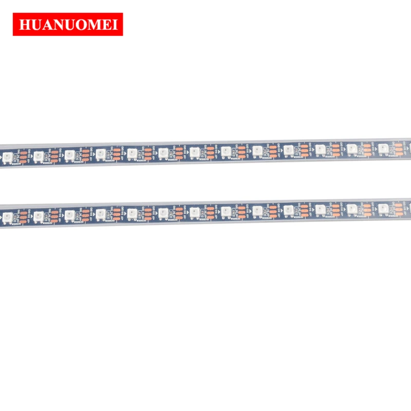 

1M 74LEDs/m WS2812B LED Strip WS2812 SMD 5050 RGB Flexible Tape Pixel Light TV 74Pixels/m WS2811 IC built-in Digital Neon Lamp