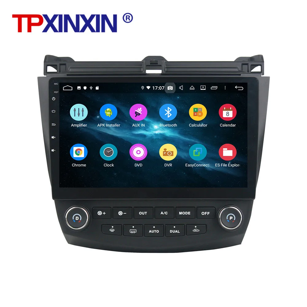 4+128GB Android 10.0 Car Multimedia Player For Honda Accord 2003-2007 Car GPS Navi Auto Radio Audio Stereo Wifi Head Unit