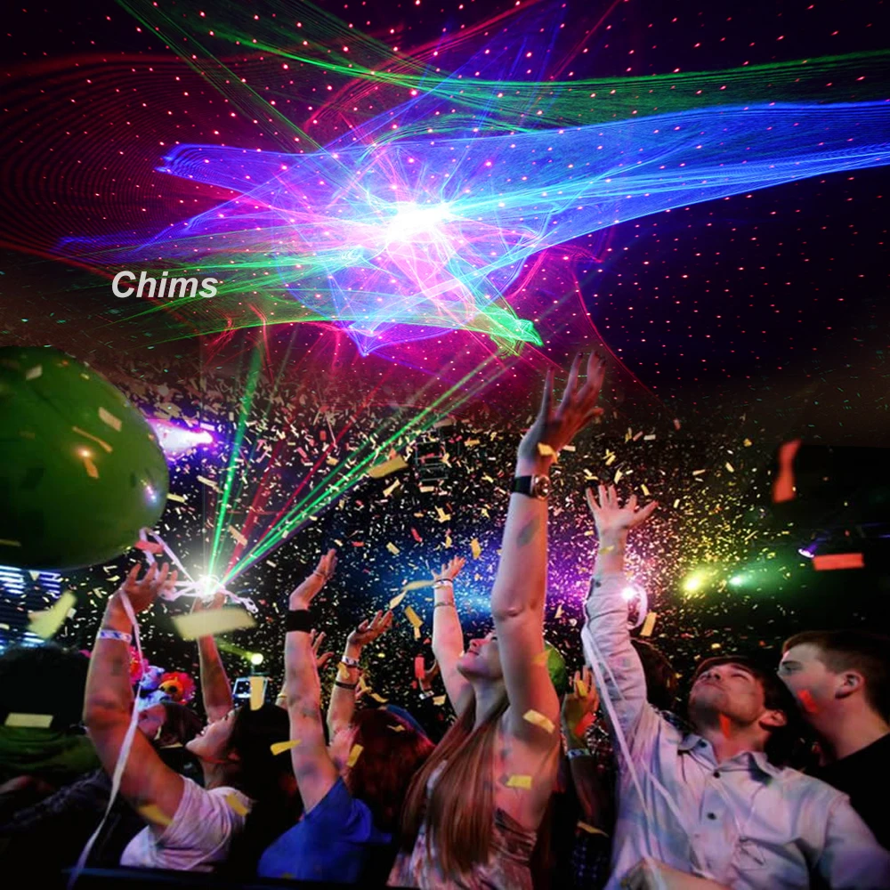 Chims Galaxy Aurora Starry Projector, Rotation Nebula Ticks, Décoration, Éclairage, Mini, Portable, Lumière Laser, Chambre, ix