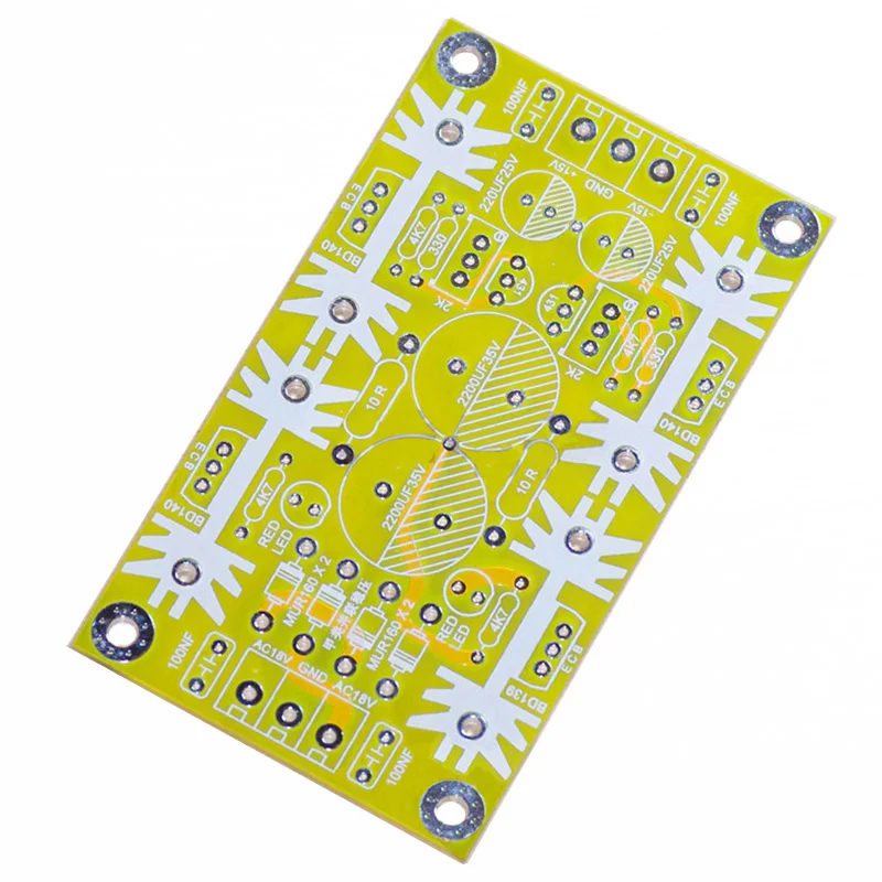 Class A Parallel Adjustable Regulated Power Supply Bare PCB