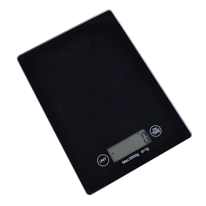 2pcs Kitchen Food Electronic Scale Mini Portable Digital Display Scales Postal Jewelry Balance Measuring Weight 5kg Steelyard