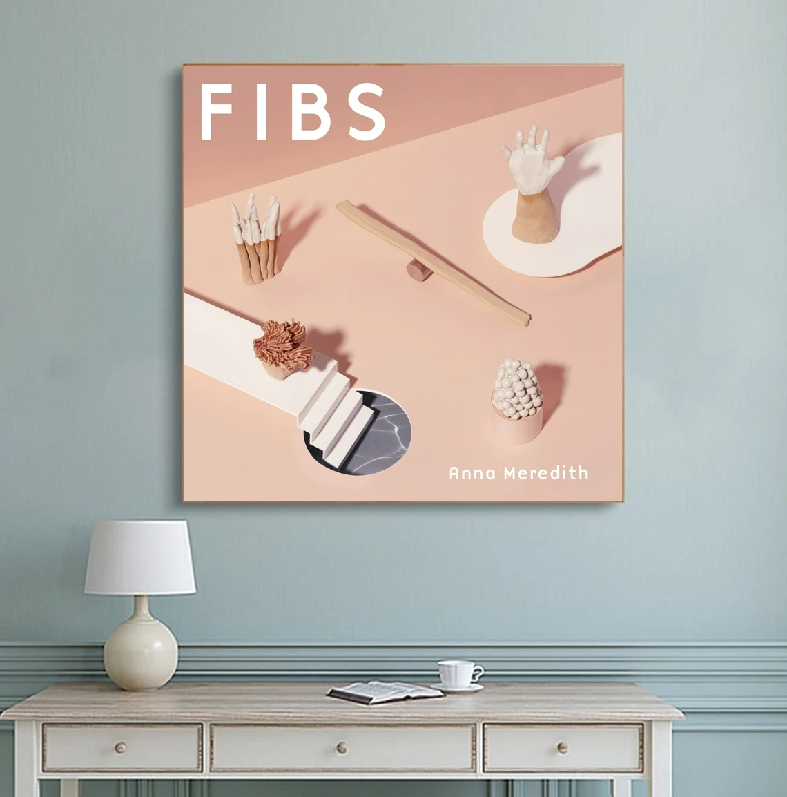 Anna Meredith Fibs Music Album Poster Canvas Art Print Home Decoration Wall Painting ( No Frame )