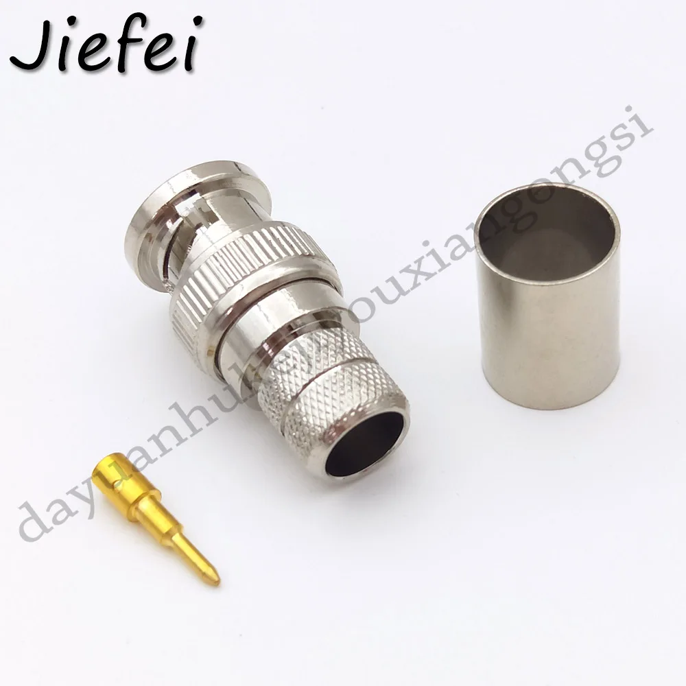 20-100Pcs Wholesale New BNC Male Plug Crimp for RG8 LMR400 RG213 RG165 RG393 COAXIAL 50ohm RF Connector