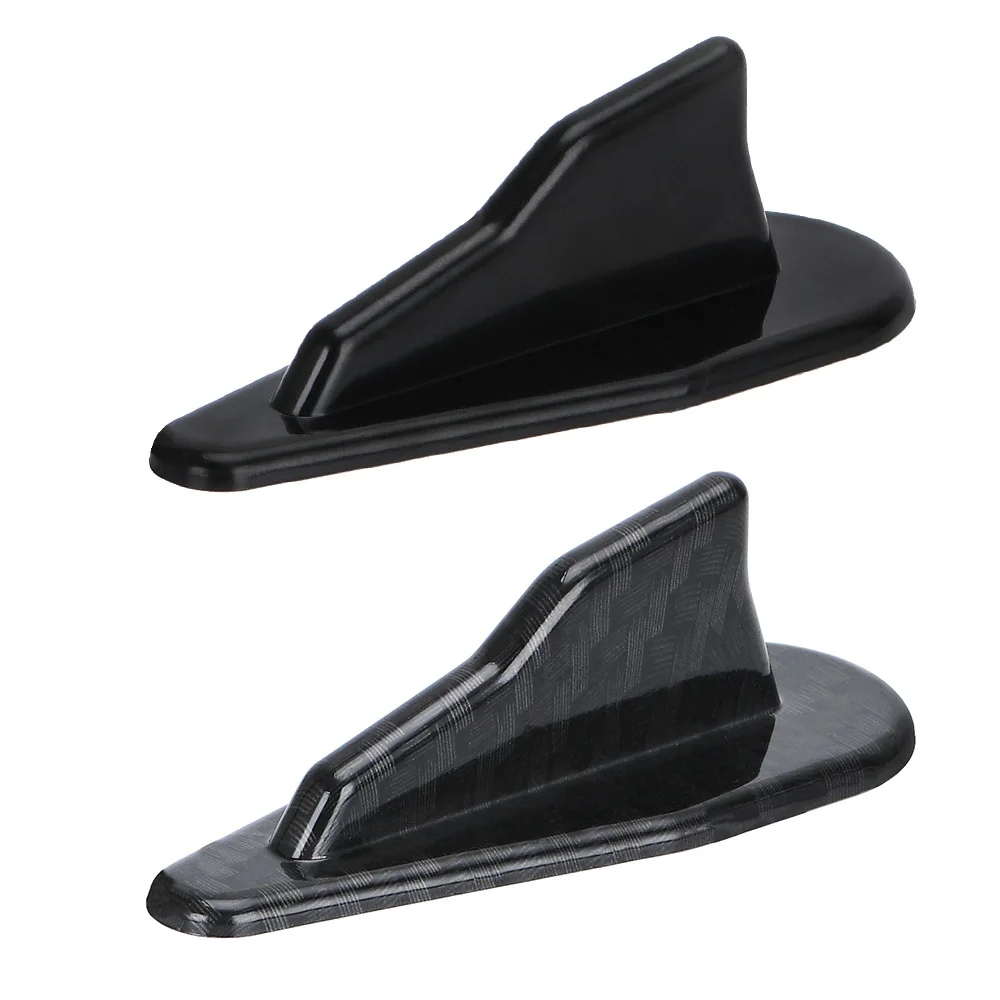 Car Roof Fin Car Spoiler Universal Tuning Roof Diffuser Shark Fins Spoiler Wing Kit Air Vortex Generator Carbon Fiber 10 PCS