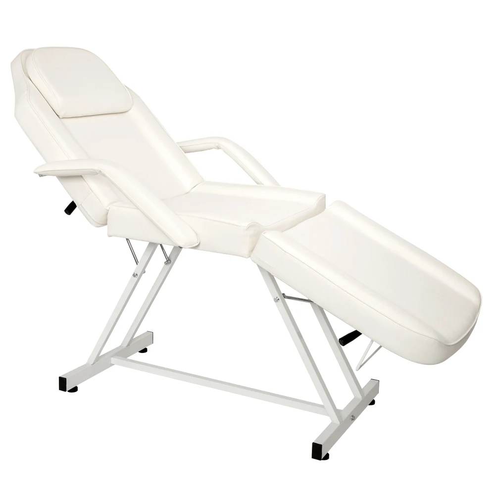 HZ015 Beauty Salon Chair Salon Chair Barber  Dual-purpose Barber Chair Without Small Stool White