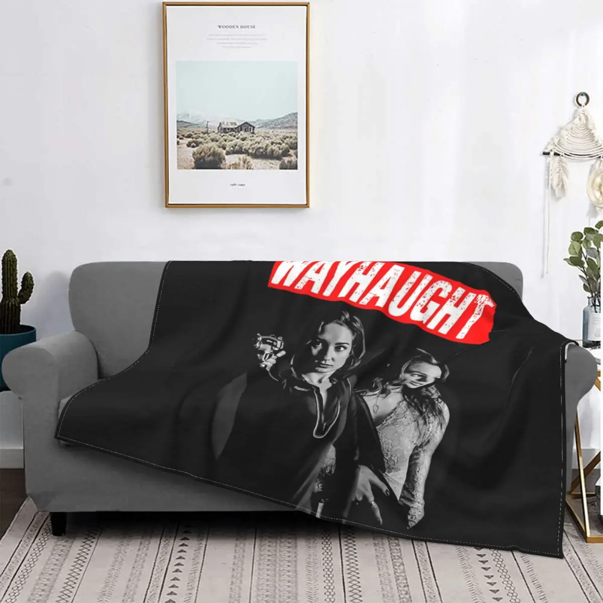 Wynonna Earp Blankets Fleece Decoration Ultra-Soft Throw Blankets for Bedding Bedroom Plush Thin Quilt