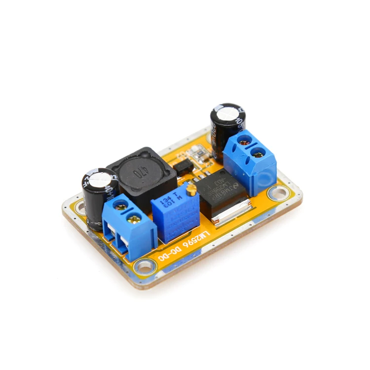 LM2596 power supply regulator module 3A 30V step-down adjustable output 3.3V5V12V DC voltage regulator module