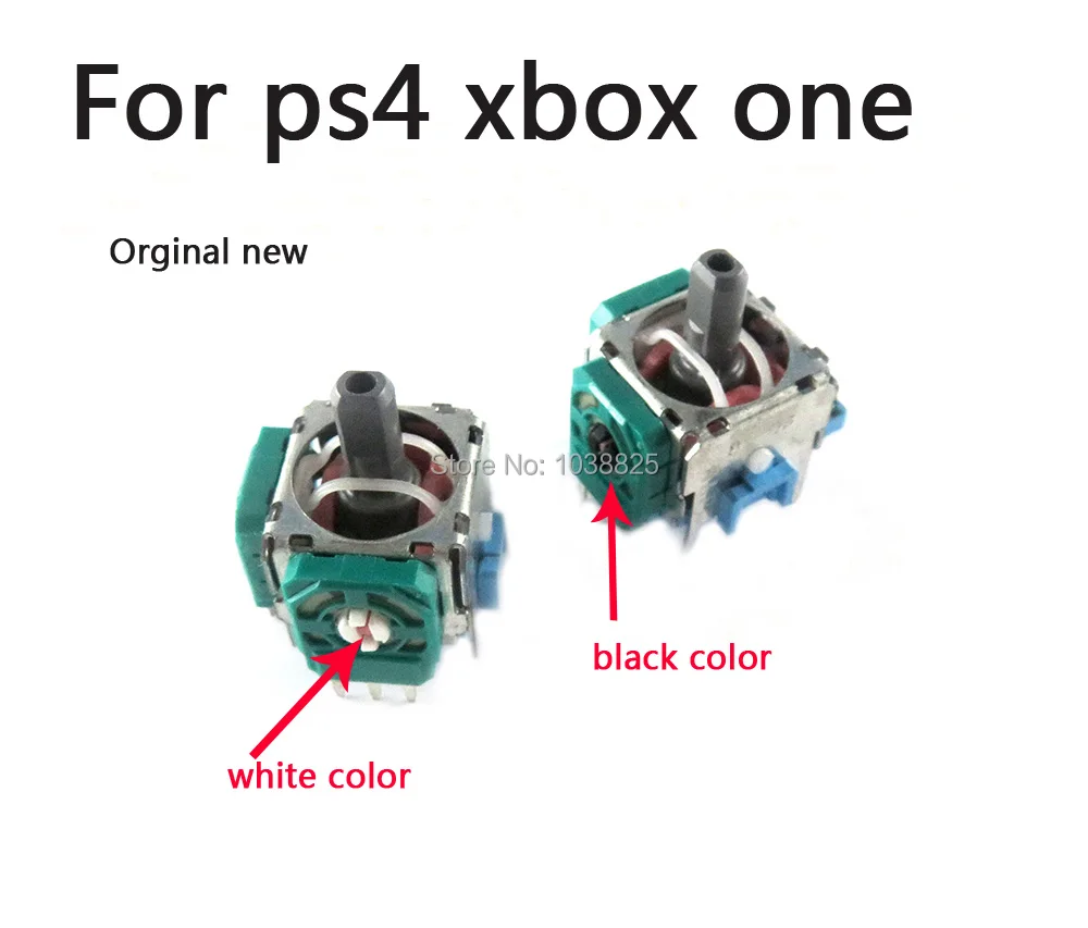 50pcs original for xbox one 3D Analog Potentiometers Joystick Thumb stick Right Left 3D Joystick Analog Stick  for PS4 Slim Pro