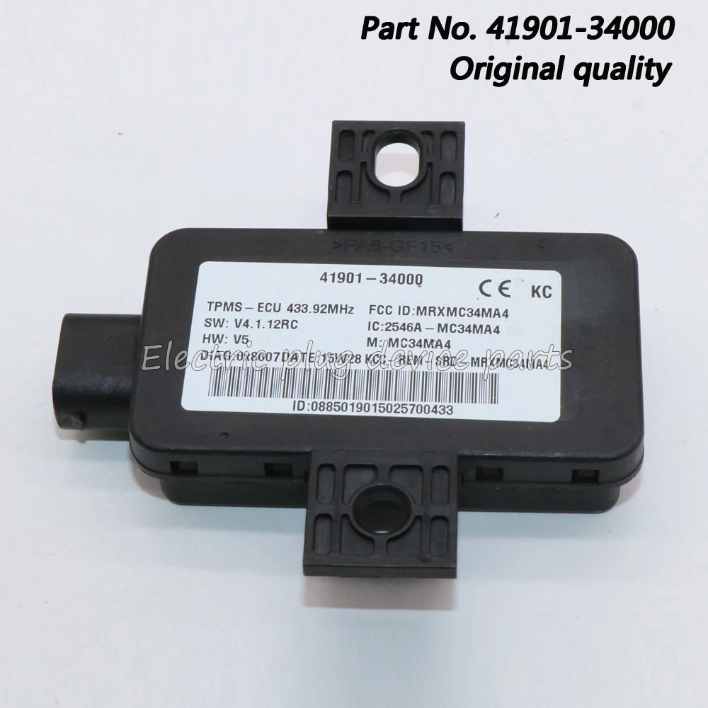 OE# 41901-34000 Tire Pressure Monitoring Control Module TPMS for Ssangyong Rexton Korando 4190134000