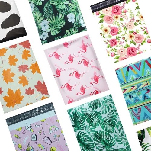 Sobres de embalaje de polietileno con autosellado, bolsas de almacenamiento de mensajería, ropa, Mailers, 10 piezas, 10x13 pulgadas, 25x33cm