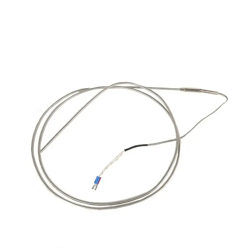 Sistema de templado de vidrio, Sensor de Temperatura del termopar blindado tipo K, resistencia térmica, 0-1100 grados