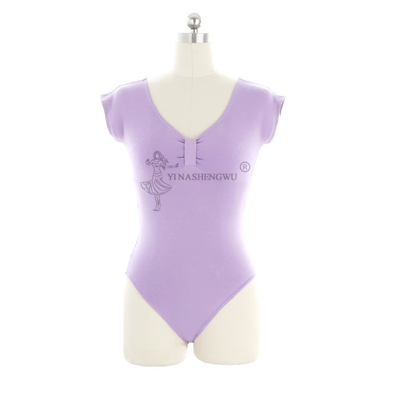 Ragazze Ginnastica Body Balletto Professionale Danza Classica Per Adulti Pratica Costume di Ballo a forma di U Indietro Body Sexy Body Ballerina