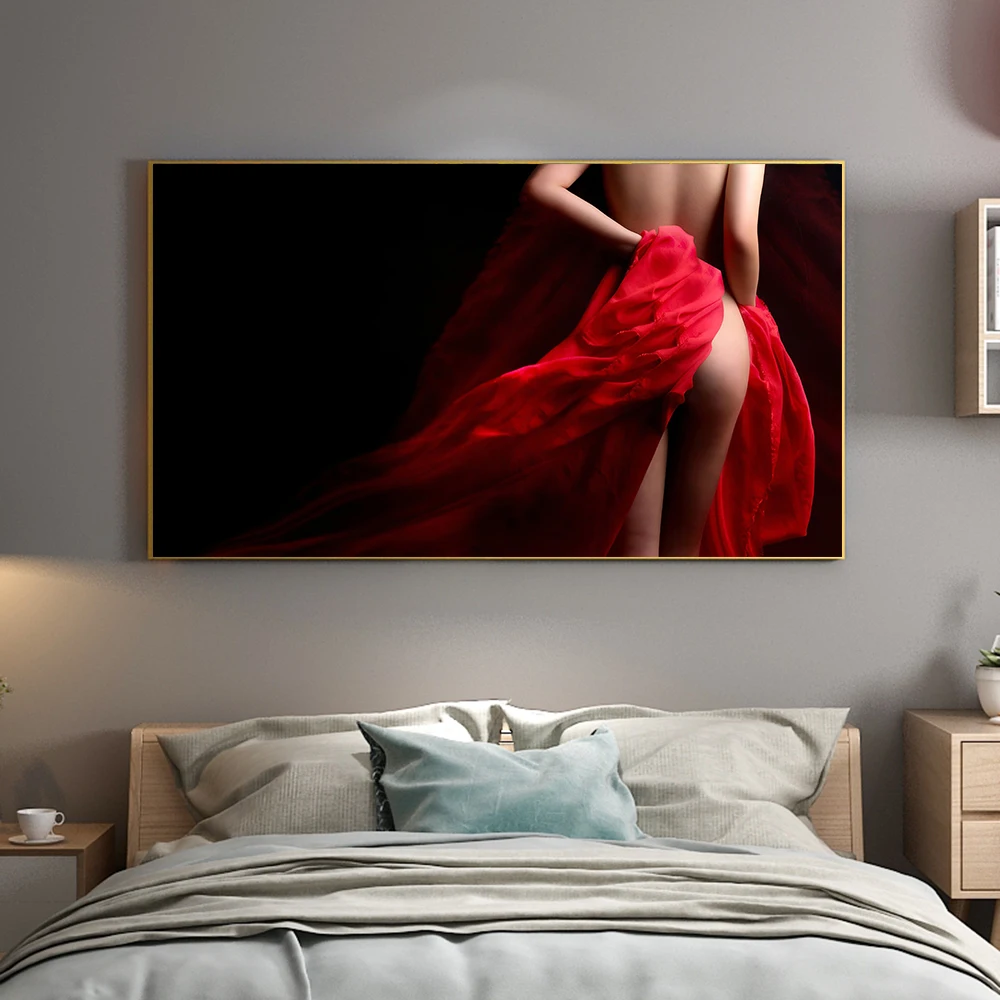 

Modern Home Decoration Paintings Nude Art Canvas Painting Sexy Woman Posters and Prints Wall Art Pictures for Living Room Decor