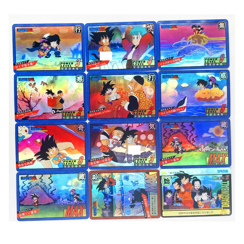 

13pcs/set Dragon Ball Z GT Goku Plot Super Saiyan Heroes Battle Card Ultra Instinct Game Collection Cards