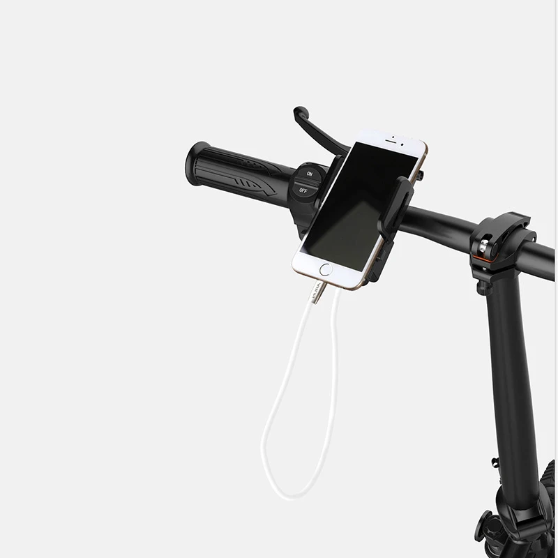 Iphone Bicycle Phone Holder Universal Mobile Bracket Bike Handlebar Clip Mounting Smart Keeper 12v-52v USB Port Charger Yolin