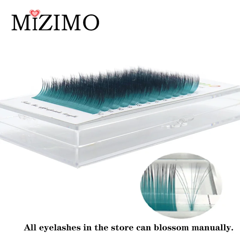 MIZIMO New 8-15mm Length  Light Color Color Grafted Eyelashes Artificial Nink Hair Personalized Eyelash Extension Tool Makeup