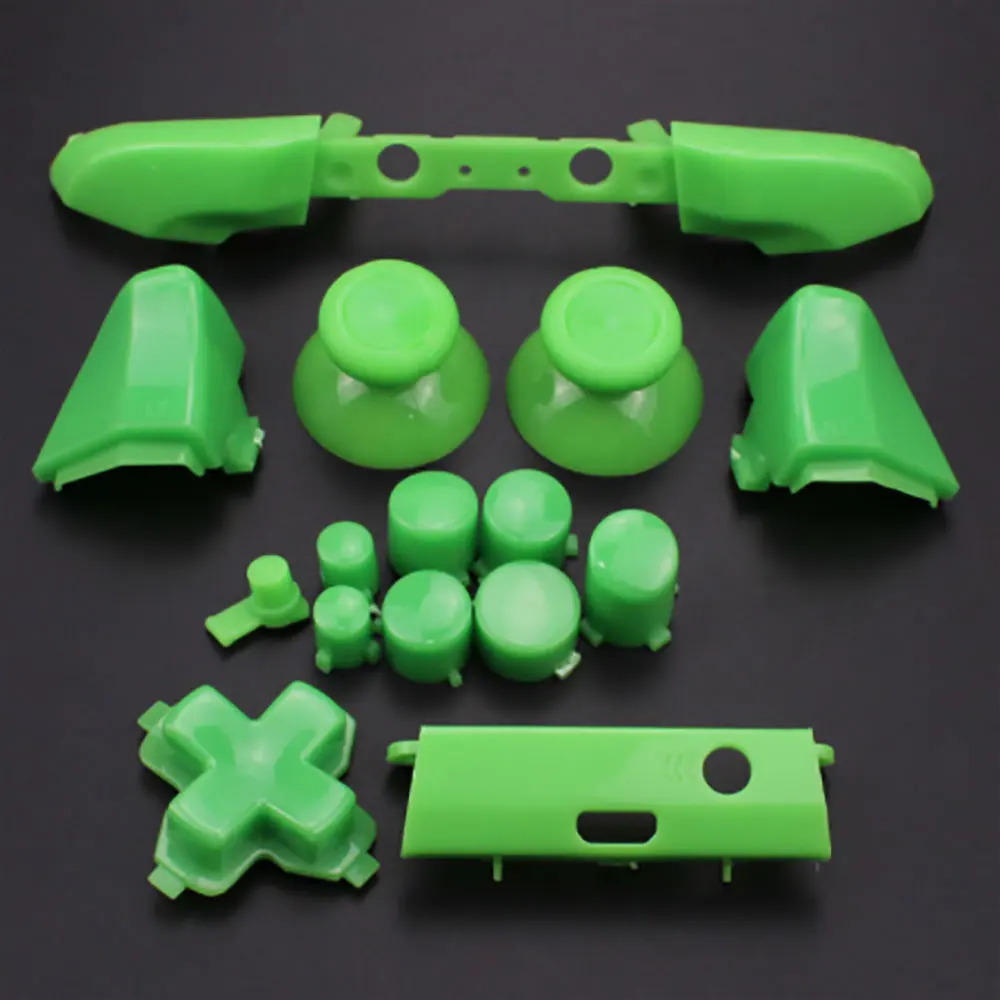 JCD Plastic&Chrome Plating Full Button Set Dpad RT LT RB LB ABXY Guide ON OFF Buttons For Xbox One S Controller Gamepad Repair - Image 4