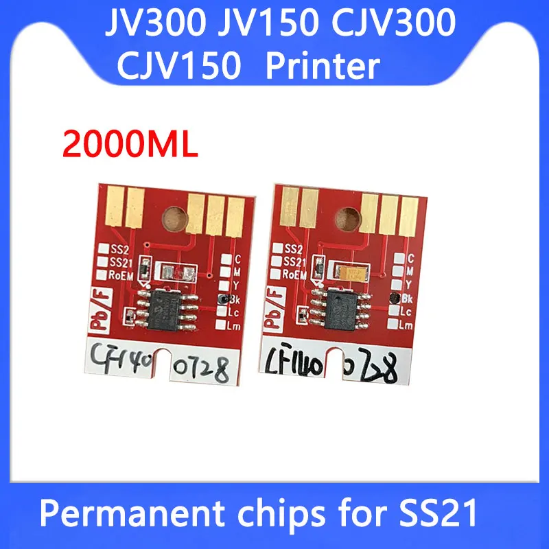 SS21 Permanent Chip Auto Reset Chip  For Mimaki JV300 JV150 CJV300 CJV150 ECO-Solvent Ink Plotter Printer