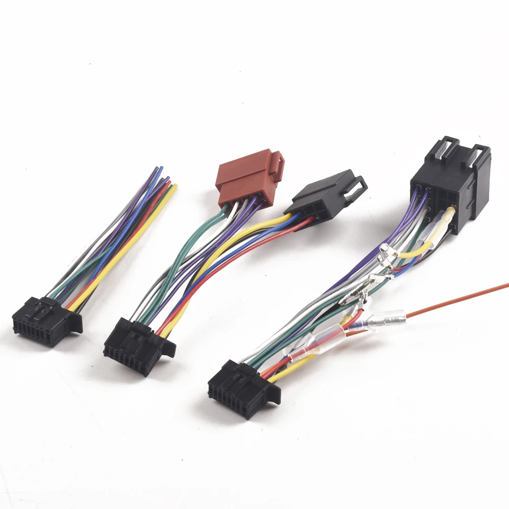Cable de arnés de Radio de coche, Conector de 16 pines para CD Pioneer