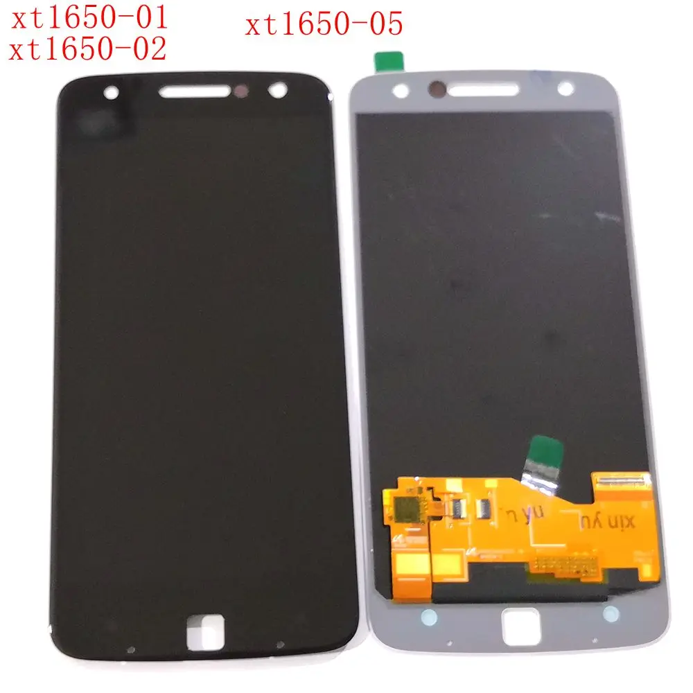 For Motorola moto Z Droid XT650 XT1650-01 XT1650-02 XT1650-05 lcd screen digitizer touch glass  full set moto z lcd