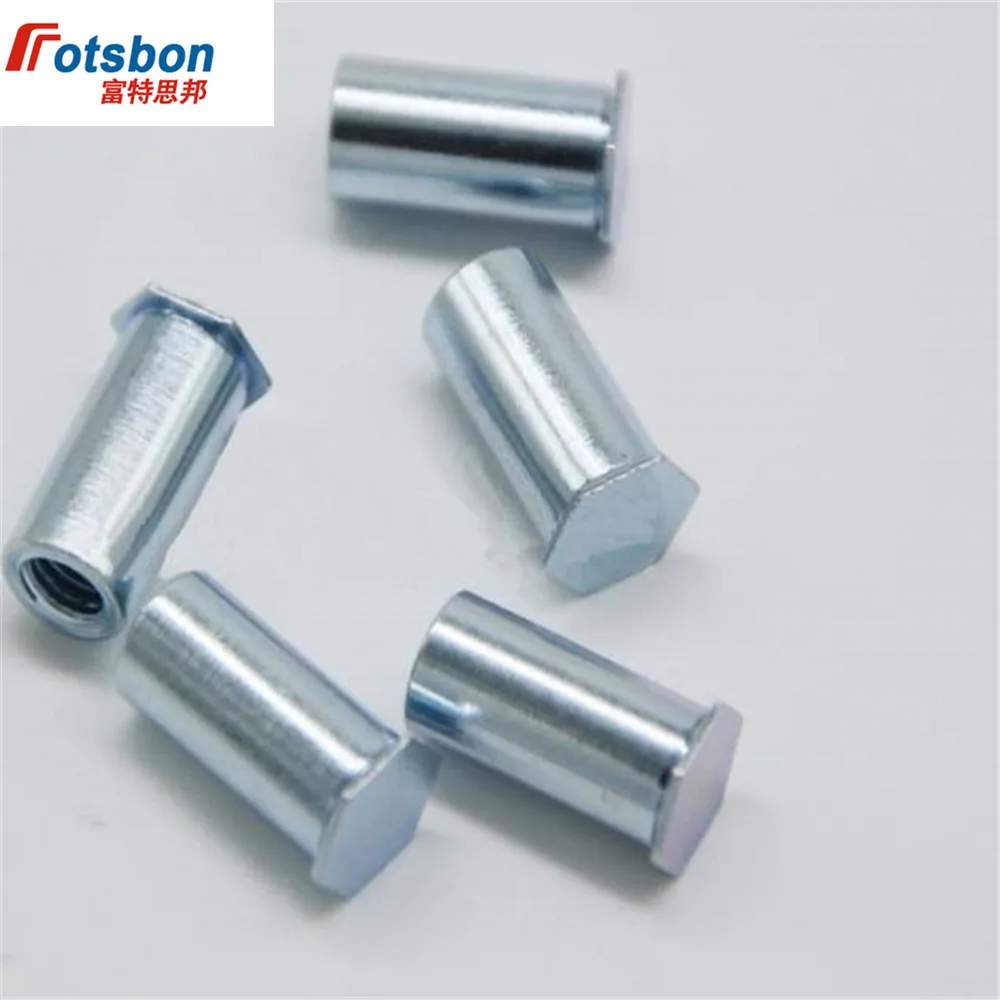 

BSO4-8632-34 Blind Hole Threaded Standoffs Self Clinching Feigned Crimped Standoff Server Cabinet Sheet Metal Spacer Vis Rivets