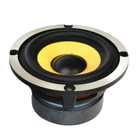 80W Mid Bass Speaker 3 Inch 4Ohm Mid Range Driver Fiber Glass Mid Woofer Loudspeaker Home Theater DIY 1pc