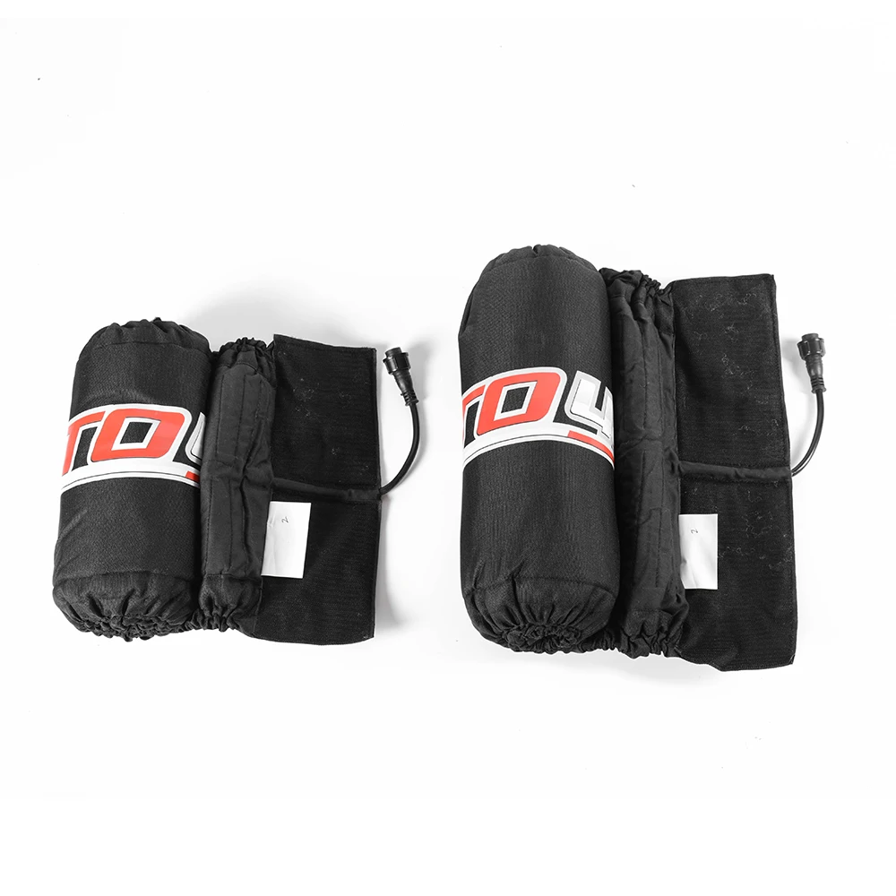 120/200 Universal Digital Front and Rear Motorcycle Tyre Warmer Tire Warmer Thermo Bike Blankets Temperature Control 1 Pair view 3