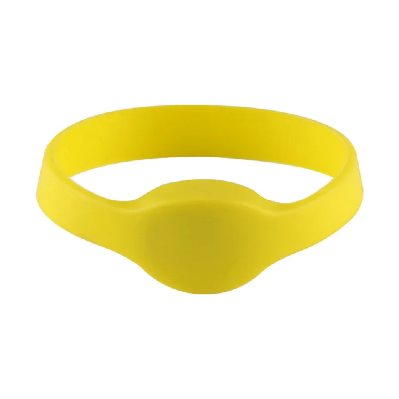 5PCS Access Control Tag 13.56Mhz Read-Only Time Attendance 1K S50 NFC Smart Chip IC Card Bracelet Keychain RFID Wristband
