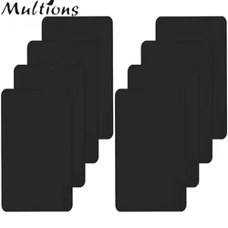 2pcs Nylon Repair Patches Waterproof Self-Adhesive Patches for Clothing Down Jacket Tent Clothes Bag 10*12cm Black Patches