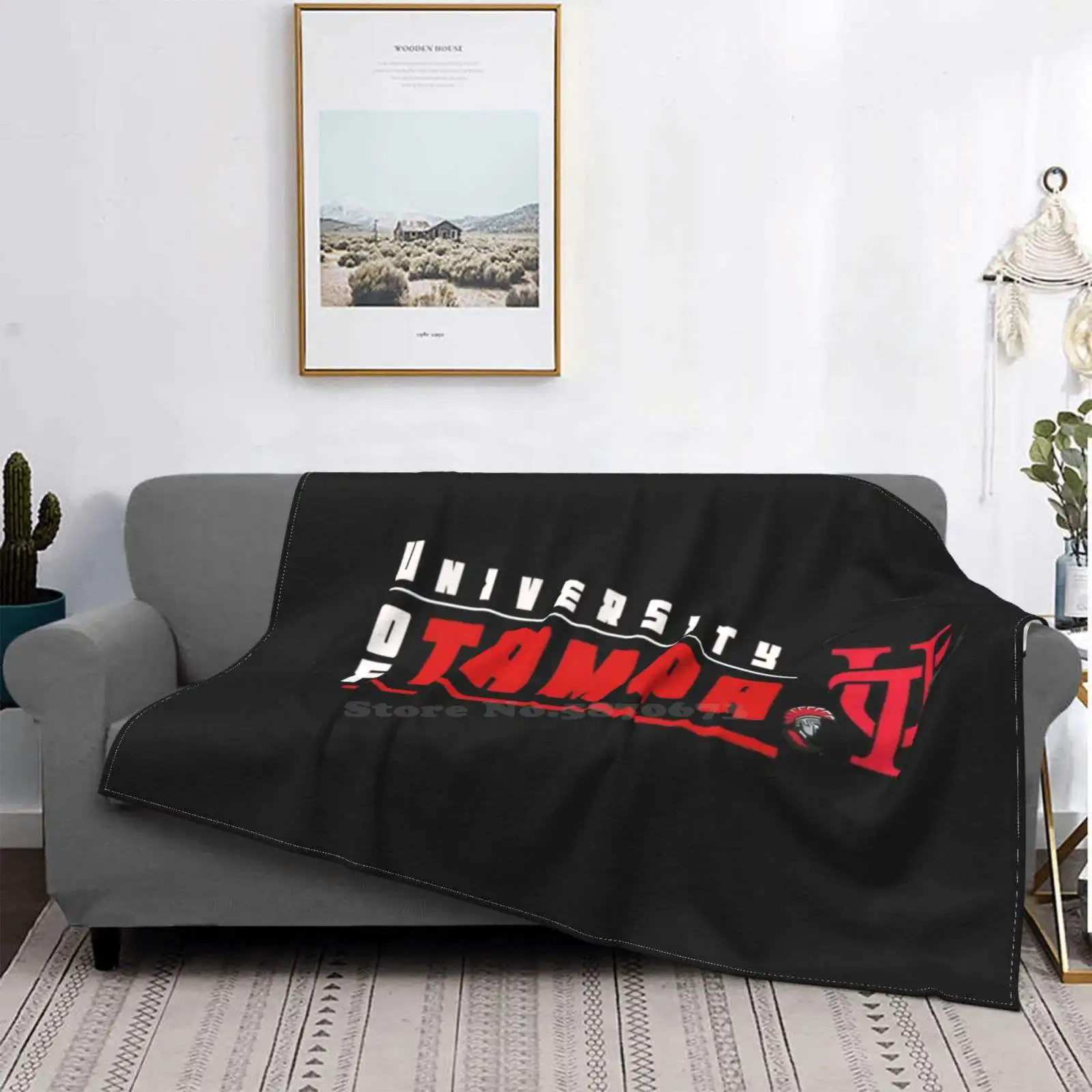 University Of Tampa S Classic Best Selling Room Household Flannel Blanket University Of Tampa Pub Sub Club Classic Tampa Bay