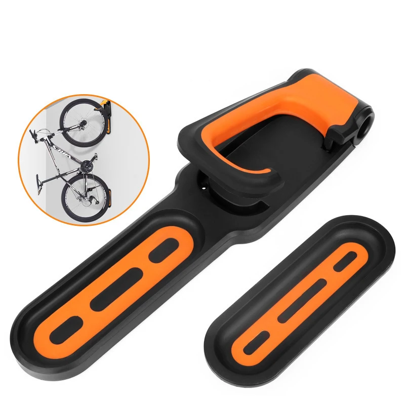 18kg Bike Wall Stand Holder Mountain Bicycle Wall Mounted Storage Rack Hanger Hook Bicycle Accessories Wall Mount Garage