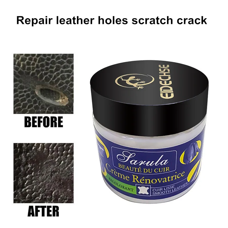 Multifunction Leather Repar kit Vinyl Repair Filler Compound for Leather Sofa Coat Restoration Cracks for Burns Car Seat Holes